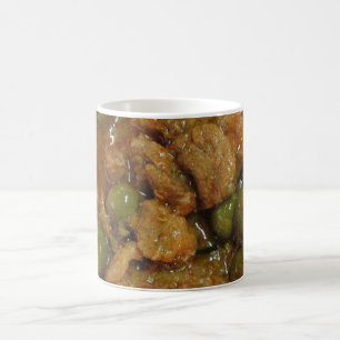 Caneca De Café Curry Panang Tailandês [พะแนง] ... Comida de Rua d