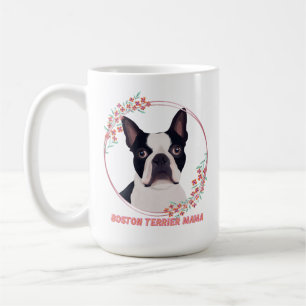 Caneca De Café Custa Boston Terrier - Boston Terrier Mama