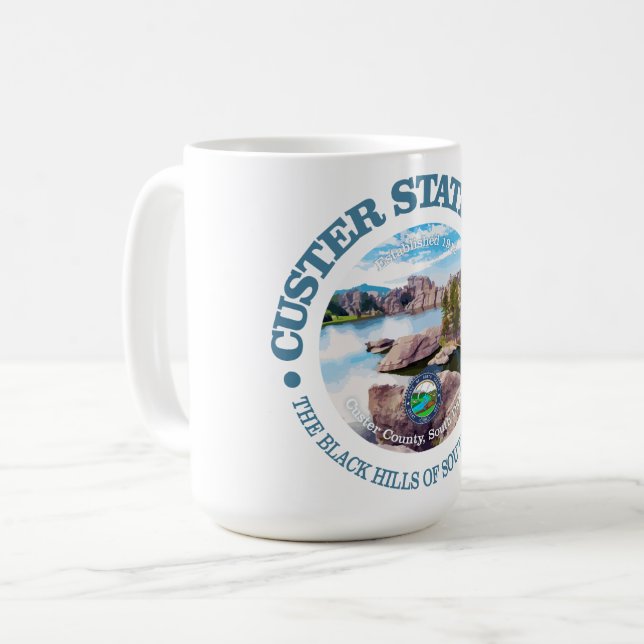 Caneca De Café Custer SP (Frente Esquerda)