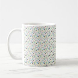 Caneca De Café Custom All-Over Print Geometric Pattern Coffee Mug