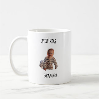 Caneca De Café Custom Baby Photo Mug for Grandpa & Grandma