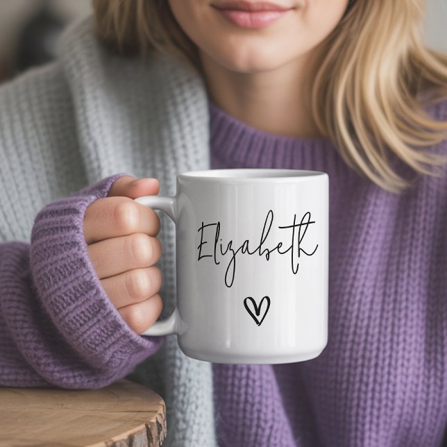 Caneca De Café Custom Birthday Mug Gift for Kids, Mom or Grandma (Custom Name Coffee Mug – Personalized Birthday Gift for Kids, Mom, Grandma, Students or Friends)