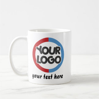 Caneca De Café Custom Business Logo Text Mug for Businesses Gift