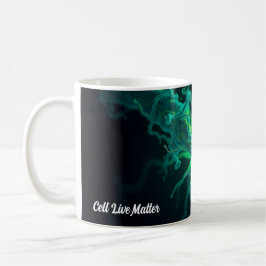 Caneca De Café Custom Doctor Nurse Biological Cell Science Art
