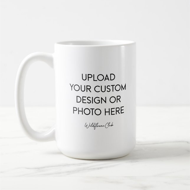 Caneca De Café Custom Gift Jumbo Mug 20oz. (Esquerda)