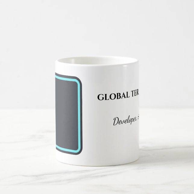 Caneca De Café Custom Global Terminal Developer Mug (Centro)