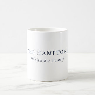 Caneca De Café Custom Hamptons New York Preppy Coastal Gift