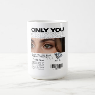 Caneca De Café Custom Image, name & Text | Personalized Mug
