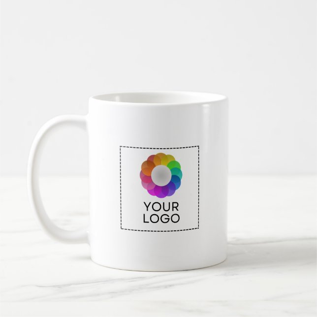 Caneca De Café Custom Logo Mug, Low minimum quantity (Esquerda)
