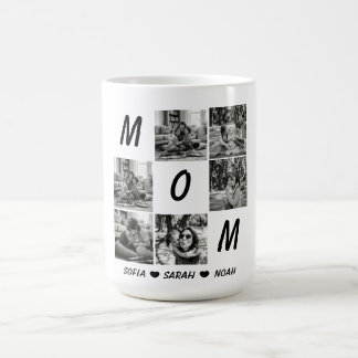 Caneca De Café Custom Mom Photo Mug: Personalized Mothers Day
