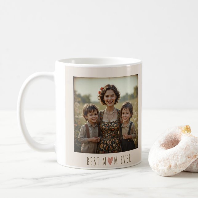 Caneca De Café Custom Mother's Day (Com Donut)