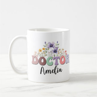 Caneca De Café Custom mug for doctor, personalized mug for doctor