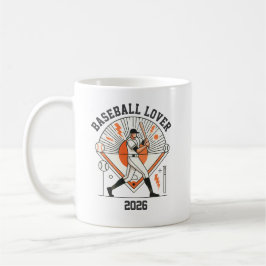 Caneca De Café Custom Personalized Global Baseball 2026