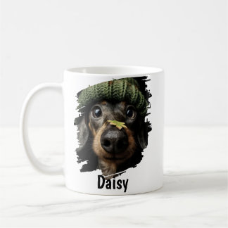 Caneca De Café Custom Pet Name Photo Pet Lover Gift