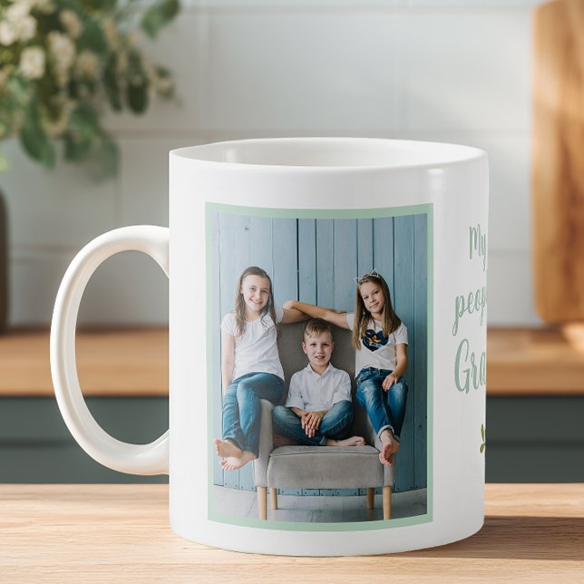 Caneca De Café Custom Photo Grandma (Personalized Photo mug for Grandma)