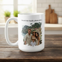 Custom Photo Mug – Personalized Family Picture 