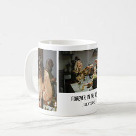 Caneca De Café Custom Photo Mug with Personal Message and Date