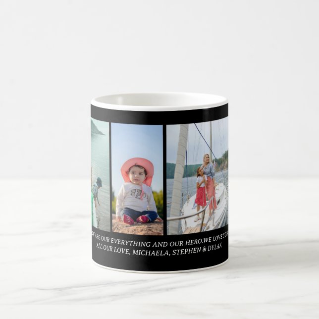 Caneca De Café Custom Photo & Personal Message Mother’s Day Gift  (Centro)