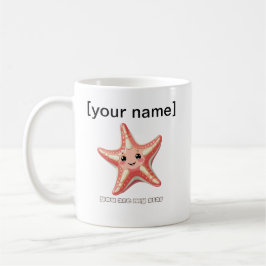 Caneca De Café Custom Starfish Mug – You Are My Star
