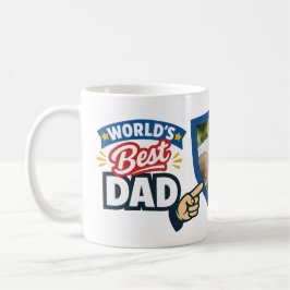 Caneca De Café Custom World's Best Dad 