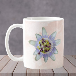Caneca De Café Customizable Purple Passion Flower