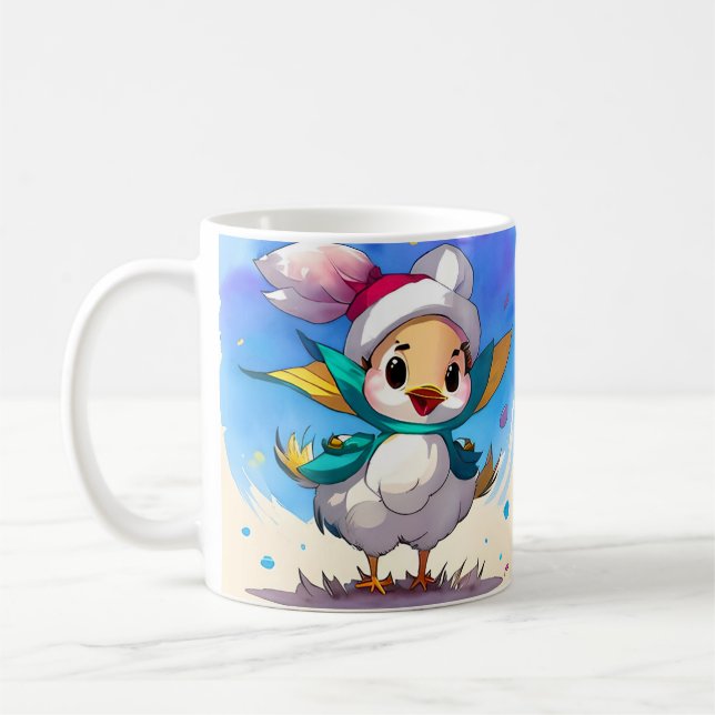 Caneca De Café Cute Birdie (Esquerda)