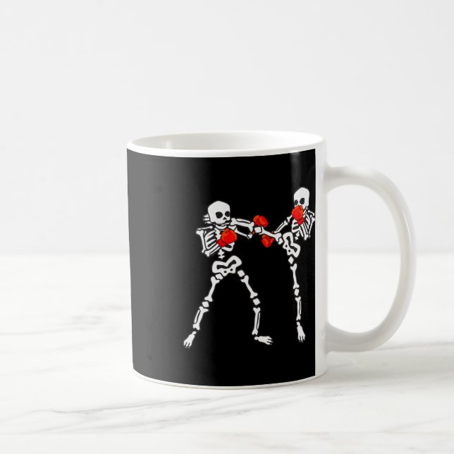 Caneca De Café Cute Bone Kickbox - Para Homens e Mulheres Legais  (Direita)