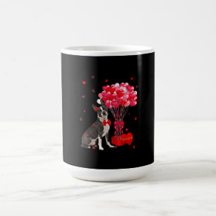 Caneca De Café Cute Boston Terrier Heart Dog Lover Dia de os namo