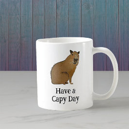 Caneca De Café Cute Capybara