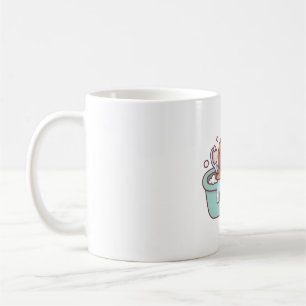 Caneca De Café Cute Capybara Tomando Banheira Na Banheira