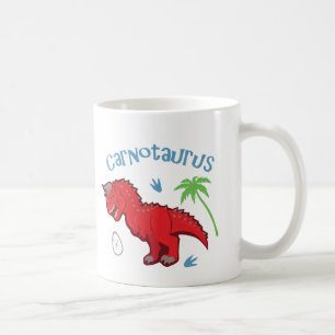 Caneca De Café Cute Carnotaurus