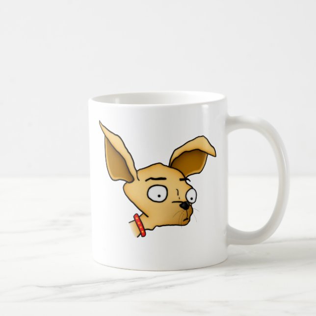 Caneca De Café Cute Chihuahua (Direita)