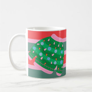 Caneca De Café Cute Christmas Ugly Sweater Mug