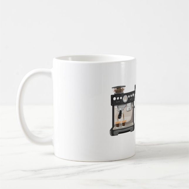 Caneca De Café Cute Coffee Cup Gift for Coffee Addicts (Esquerda)