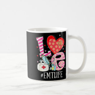Caneca De Café Cute Coração Estetoscópio Emt Vida Enfermeira Aman