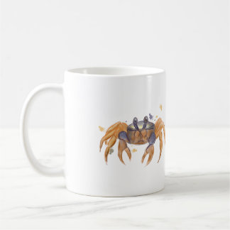 Caneca De Café Cute crab drawing