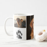 Caneca De Café Cute Custom Dog Photos Collage Paw Print<br><div class="desc">Celebrate your furry best friend with this Cute Custom Dog Photo Collage Personalized Coffee Mug — the perfect gift for any dog lover. Featuring space for four cherished photos and a paw print (or another photo), this mug is a heartwarming way to start your day. Whether you're honoring a beloved...</div>