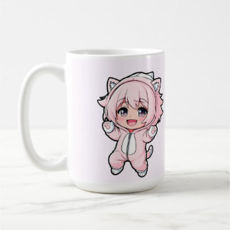 Caneca De Café Cute Doll “In the Making” Design – Future Dream Gi