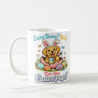 Caneca De Café Cute Easter Bunny Ears Animal Lover Design