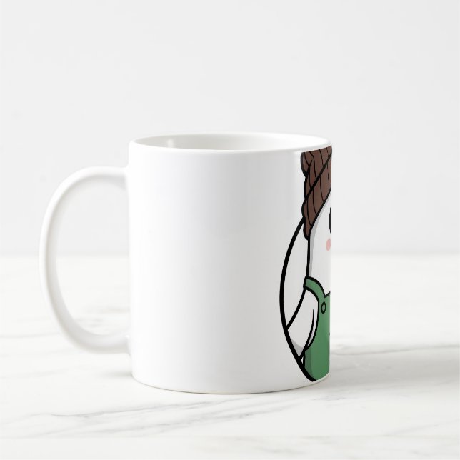 Caneca De Café Cute Ghost Coffee Mug (Esquerda)