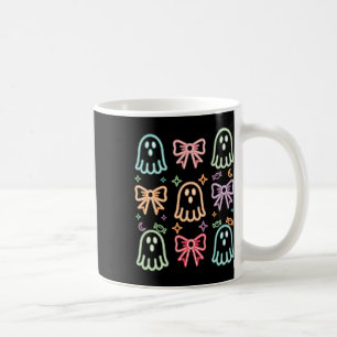 Caneca De Café Cute Ghost Spooky, Engraçado, Luz no Halloween N
