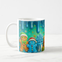 Caneca De Café Cute Gingerbread Christmas Mug Wrap