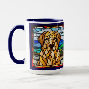 Caneca de Café Cute Golden Retiever