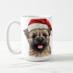 CANECA DE CAFÉ CUTE HOLIDAY CHRISTMAS CAIRN TERRIER DOG