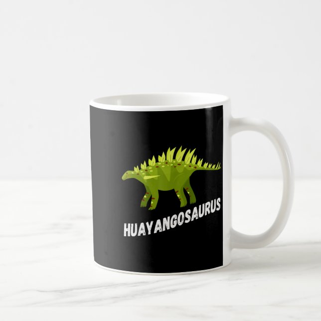 Caneca De Café Cute Huayangosaurus Dinosaur Design  (Direita)