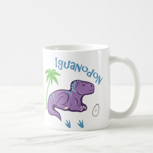 Caneca De Café Cute Iguanodon