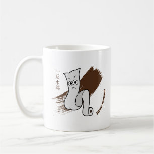 Caneca De Café Cute Ittan-momen Yokai