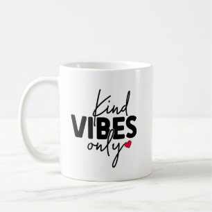 Caneca De Café Cute Kind Vibes Apenas