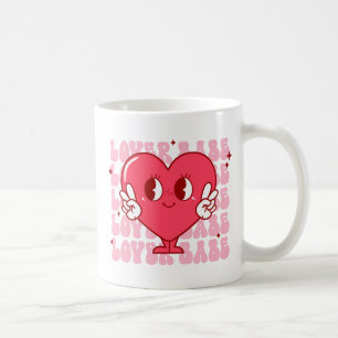 Caneca De Café Cute Lover Babe Heart