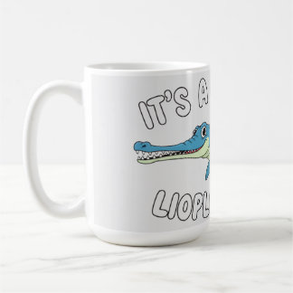 Caneca De Café Cute Magical Liopleurodon Fantasy Prehistoric Ocea